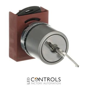 1SFA184401R9006 ABB P9MSCD0E95 2-Position Key Operated Selector Switch - image 3