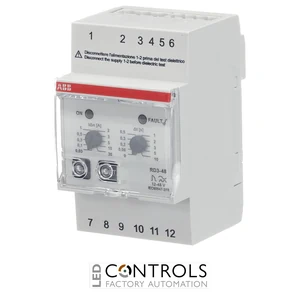 2CSJ201001R0001 ABB RD3-48 Residual Current Relay 12–48 V AC/DC - image 2