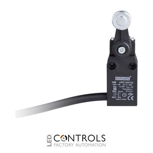 EMAS L66K13MEM121 EMAS L66 SERIES LIMIT SW.SNAP ACTION 1NC+1NO METAL ROLLER IP67 2MT CABLE - image 3