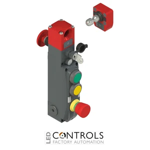 NG 2D6D414X-F31 Pizzato NG series safety switch with lock and integrated control devices, with actuator