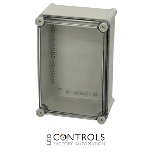 5330060 Fibox PC 2819 13 T Enclosure, Polycarbonate Transparent cover