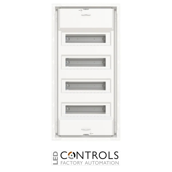 2CPX031377R9999 ABB UK648NB UK600 Flush-Mounted Consumer Unit Without Door 48 Modules 4 Rows IP30 RAL 9016