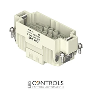 CXM 9/42 ILME Male insert 9p+E 40 amp+42p 10 amp crimp Size 77.27