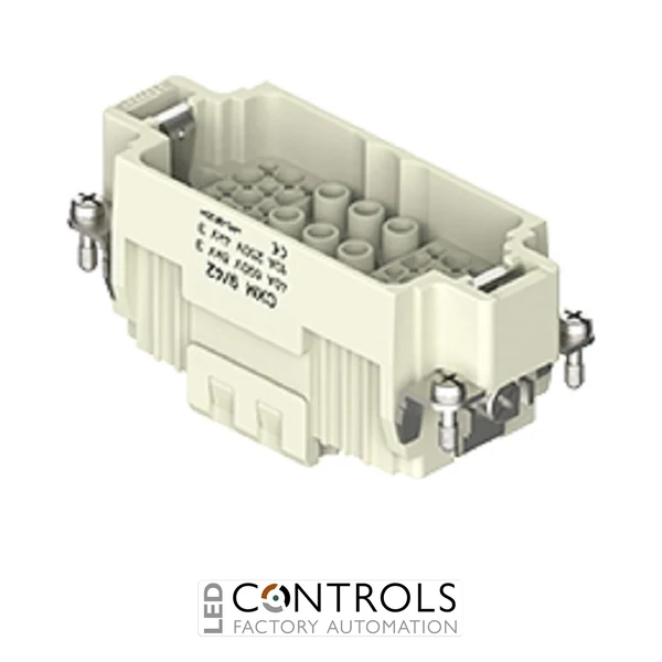 CXM 9/42 ILME Male insert 9p+E 40 amp+42p 10 amp crimp Size 77.27