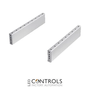 TS8601.015 Rittal Trim panel sides H: 100mm W: 1000mm RAL 7035 sheet steel