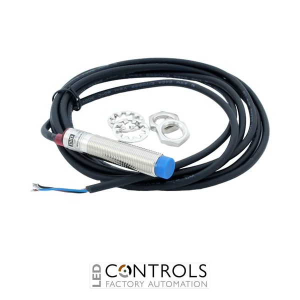 PB1207/DUAP-A IMO Inductive Proximity Switch M12 Un-Shielded, Cable 2m