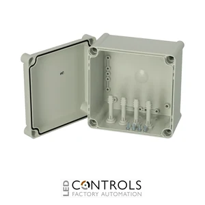 5880359 Fibox ABS 1919 13 G Enclosure, ABS Grey cover
