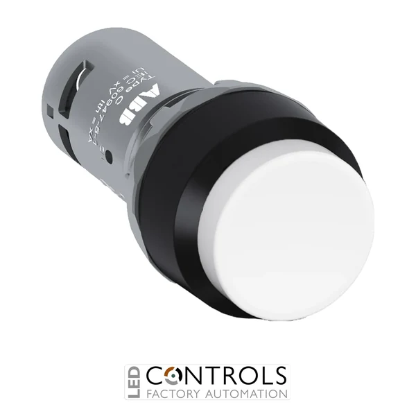 1SFA619103R1015 ABB CP4-10W-10 White Maintained Compact Pushbutton 1 NO