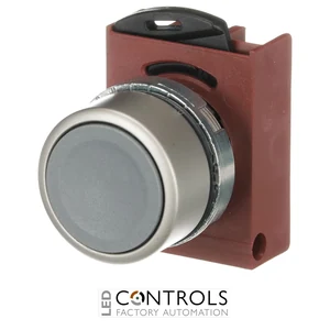 1SFA184008R9007 ABB P9MPNHG Grey Flush Momentary Pushbutton - image 3