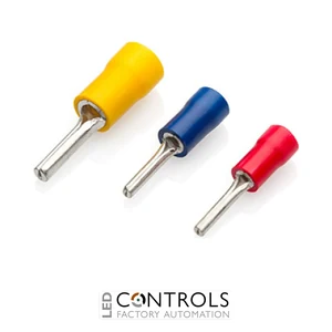BP10 Partex pin terminal, Length of Pin 12mm, Blue, pack 100