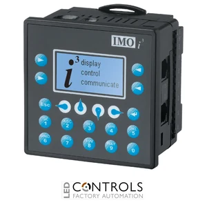 I3AX12X/13C14-SEHF IMO i3AX  PLC/HMI/IO (PID, Axis) 12 DI, 12 DO, 2 UAI , 2 AO
