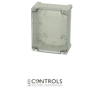 5824007 Fibox TPC 241911T Enclosure, Polycarbonate Clear transparent cover