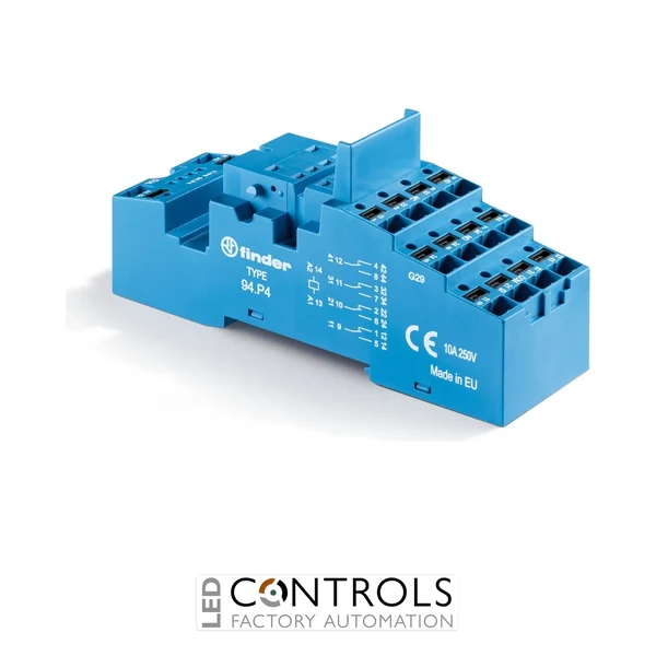 Finder 94.P3SPA - 94 Series Sockets for 55 Series relays