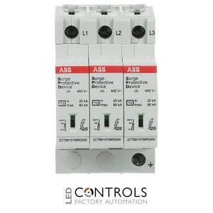 2CTB815708R4700 ABB OVR T2 3L 80-440s P QS Type 2 Surge Protective Device