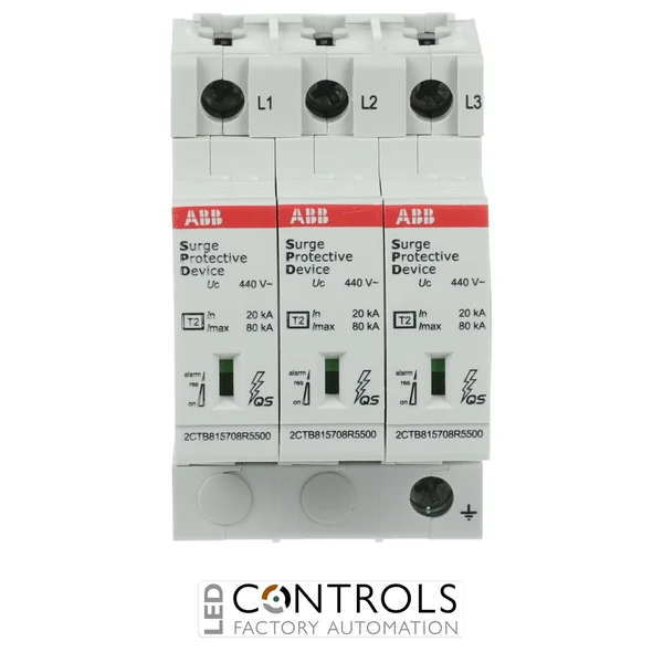 2CTB815708R4700 ABB OVR T2 3L 80-440s P QS Type 2 Surge Protective Device