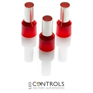 CEF35016F Partex FERRULE 35mm RED SINGLE (100)