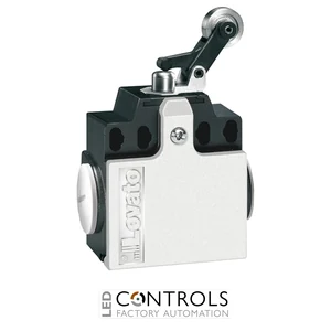 KCD2S11 - METAL ROLLER SIDE LEVER 2ENT L/S 1NO+1NC