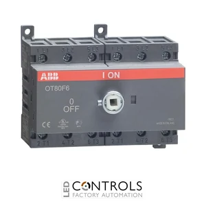 ABB ot80f6 80 amp load break switch 6 pole