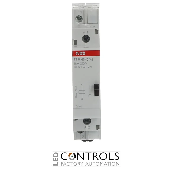 2TAZ312000R2031 ABB E290-16-10/48 Latching Relay 1NO 16 A 48 V AC / 24 V DC