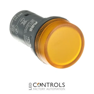 1SFA619403R5013 ABB CL2-501Y Yellow LED Pilot Light 12 V DC - image 3