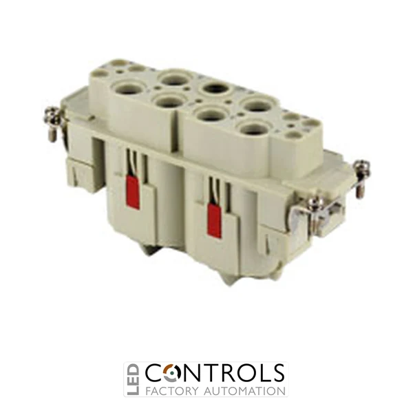 CXF6/6 Ilme Female insert 6 pole and earth 100 amp and 6 pole 16 amp