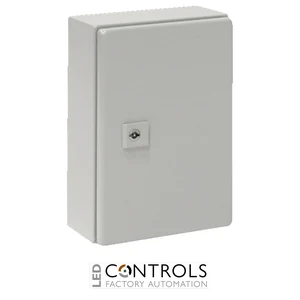 AE1032.500 Rittal Compact enclosure WHD: 200x300x120mm Sheet steel with mounting plate