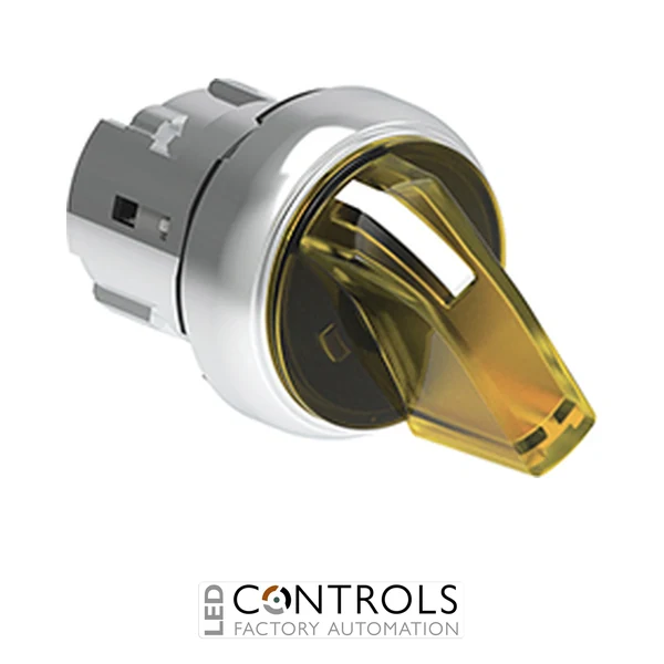 LOVATO LPSSL1305 ILL.YELLOW LEVER METAL SELECTOR 1-0-2