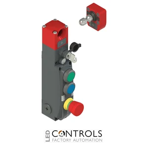 NG 2D5D413C-F31 Pizzato NG series safety switch with lock and integrated control devices, with actuator