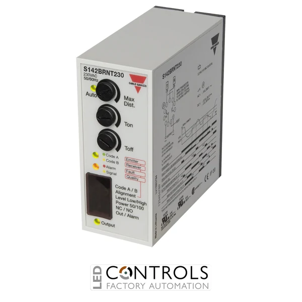 s142brnt230 - photo amp 1ch npn spdt timer