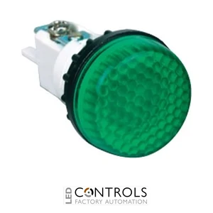 EMAS S224NY EMAS SIGNAL LAMP 22MM 220V TERMINAL AND SCREW GREEN