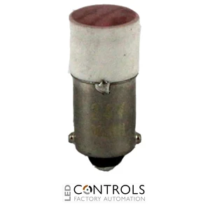 B3-L24A-RED IMO Red LED Lamp 24V AC/DC For B3F Lamp Holders (BA9S)