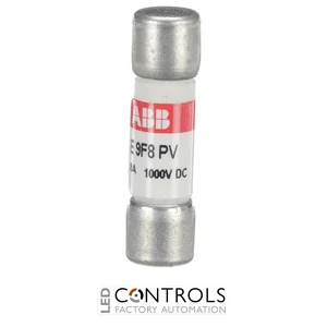 2CSM213526R1801 ABB E9F8PV E 9F8 PV Fuse 8A 1000V DC 10.3x38mm gPV - image 2