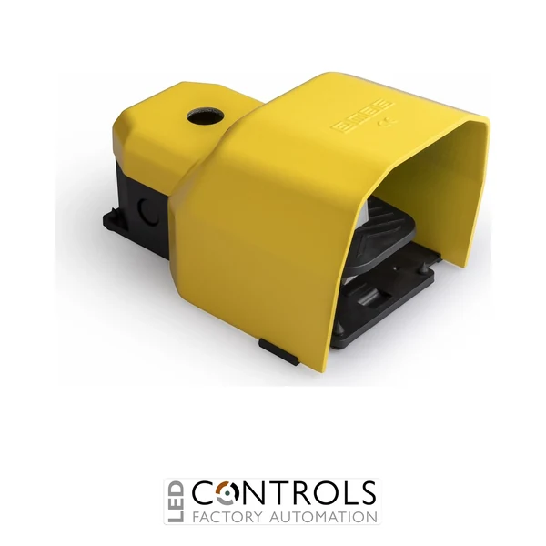 EMAS pdka11vx20 - Single foot switch dbl speed 2*(1no+1nc) + (1no+1nc) w prot.