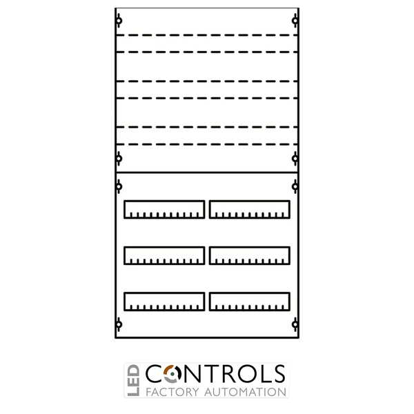 2CPX037638R9999 ABB 2V23KA Distribution Panel 2PW