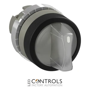 1SFA184598R9108 ABB P9MSLD0I Clear Illuminated 2-Position Selector Switch