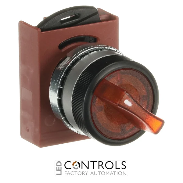 1SFA184635R9109 ABB P9MSLZ3A 3-Position Illuminated Selector Switch