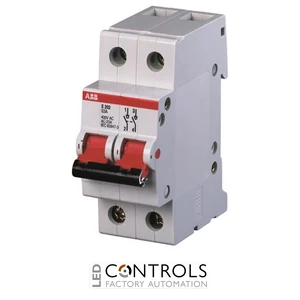 ABB e202/100g 2 pole compact isolator 100a