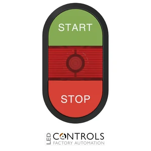 1SFA611144R1101 ABB MPD15-11R Double Pushbutton