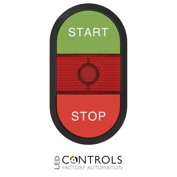 1SFA611144R1101 ABB MPD15-11R Double Pushbutton