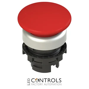 E2 1PU2F3490-T6 Pizzato Spring-return red mushroom pushbutton