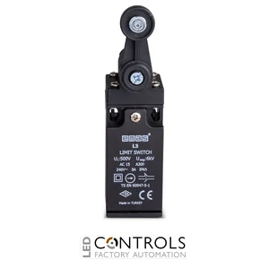 EMAS L3K23MEP121 EMAS L3 SERIES LIMIT SW. SLOW ACTION 1NC+1NO-PL. ROLLER - image 3