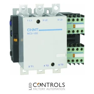 nc2-11504-110v chint contactor 110vac coil 115a/55kw ac3 4p 4 main poles (4no)