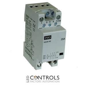HC25-22230 IMO Modular Heating Contactor 25A 2 Normally Open plus 2 Closed
