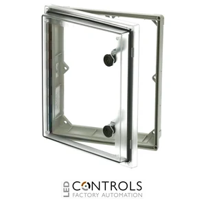 4901904 Fibox PW 403409 T PW Inspection Protection window, 394x346x88 mm, DB3 lock, Transparent cover