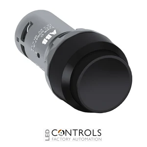 1SFA619102R1026 ABB CP3-10B-20 Compact Momentary Black Extended Pushbutton 2NO