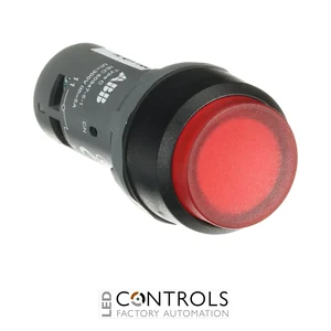 1SFA619103R1141 ABB CP4-11R-01 Illuminated Maintained Pushbutton 24 V AC/DC - image 3