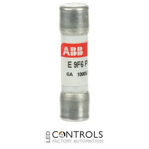2CSM213506R1801 ABB E9F6PV E 9F6 PV Fuse 6A 1000V DC 10.3x38mm gPV