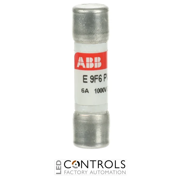 2CSM213506R1801 ABB E9F6PV E 9F6 PV Fuse 6A 1000V DC 10.3x38mm gPV