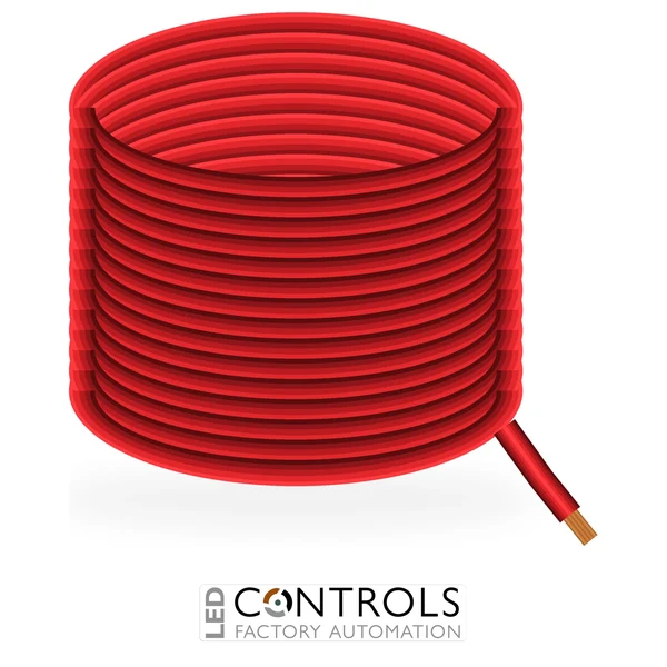 Clynder Tri-rated Panel Wire H07V2-K 4mm² Red – per metre