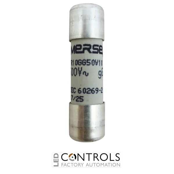 MERSEN FUSE 500V CP 10X38 GG 10A S/I S218194